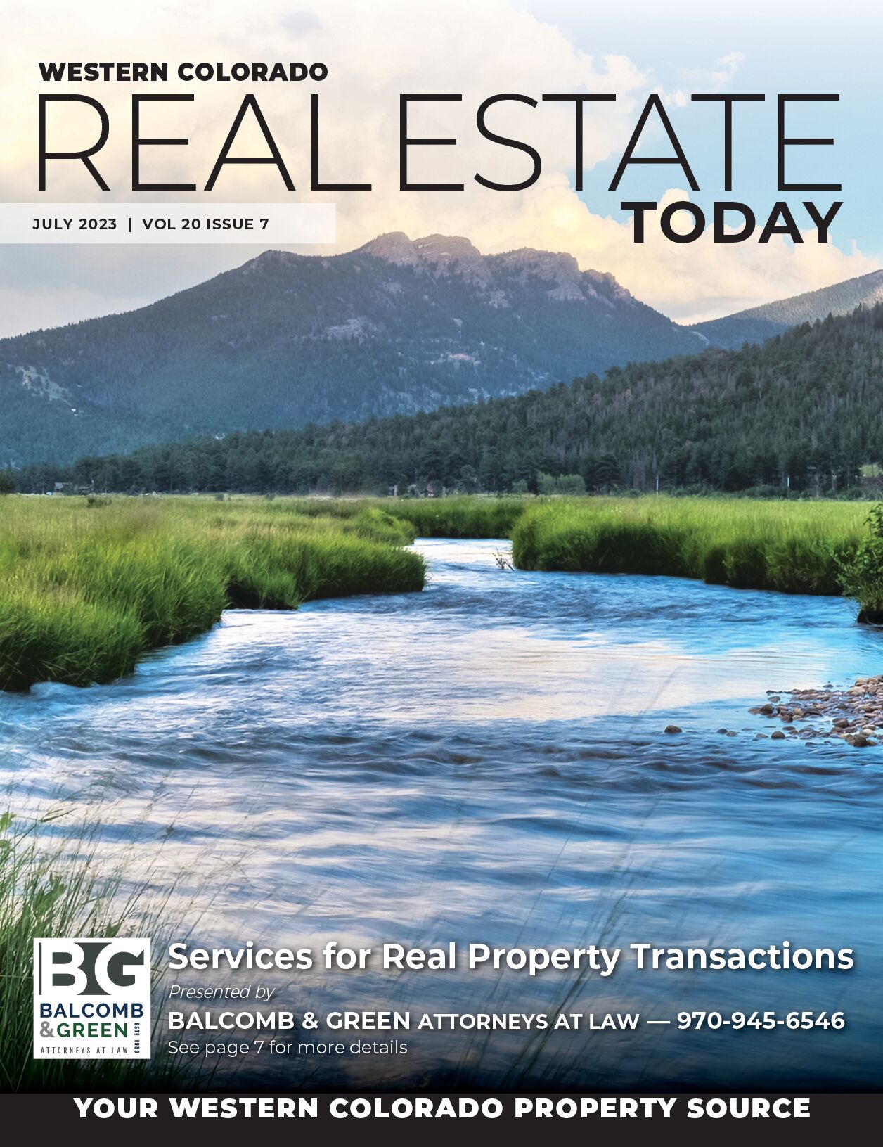 July 2023 Western Colorado Real Estate Today