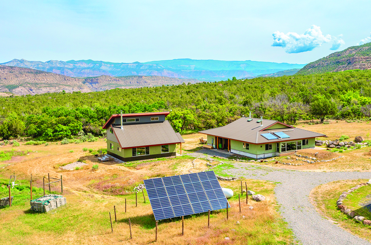 October Cover Property — Off-Grid Living on Grand Mesa