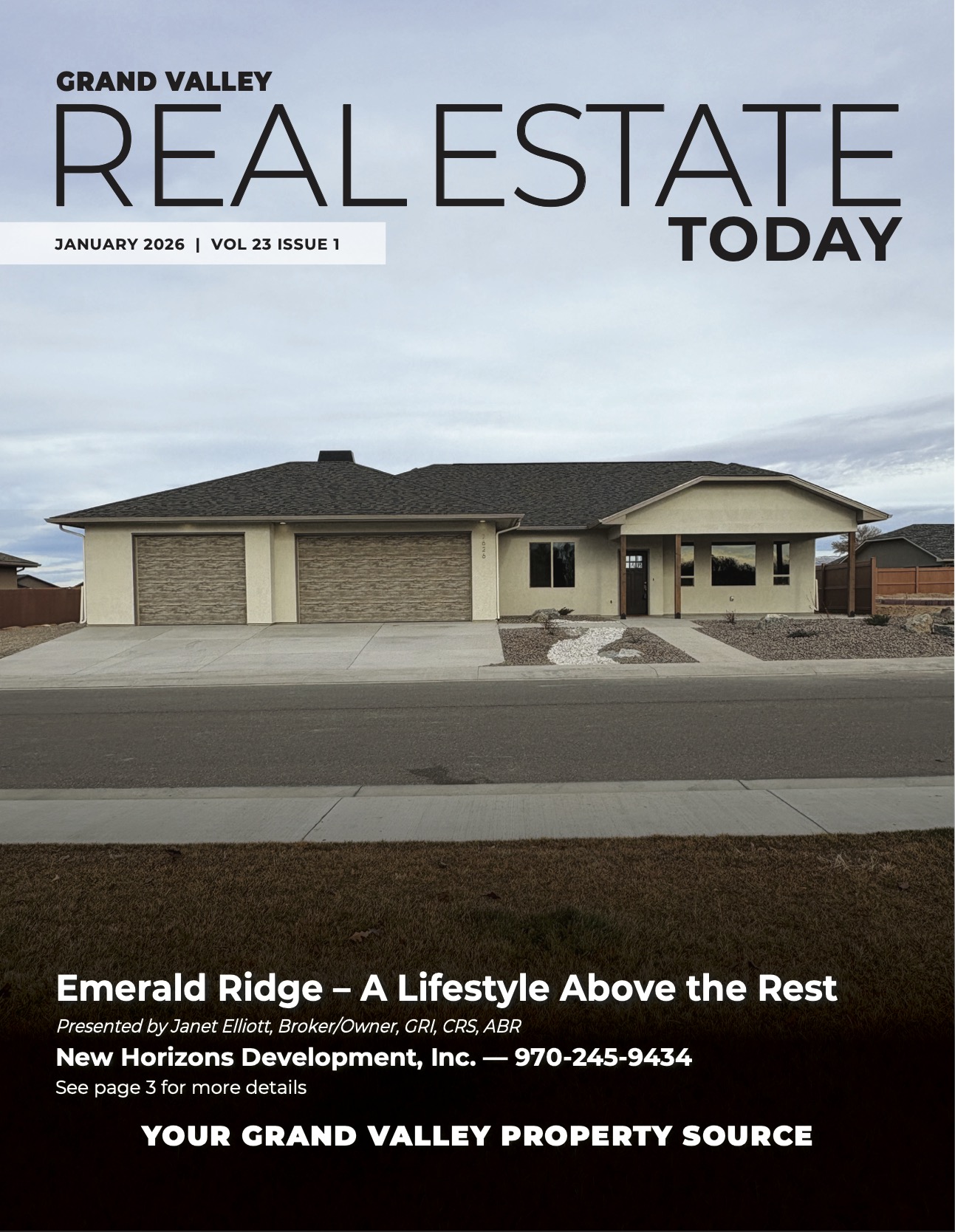January 2026 Grand Valley Real Estate Today